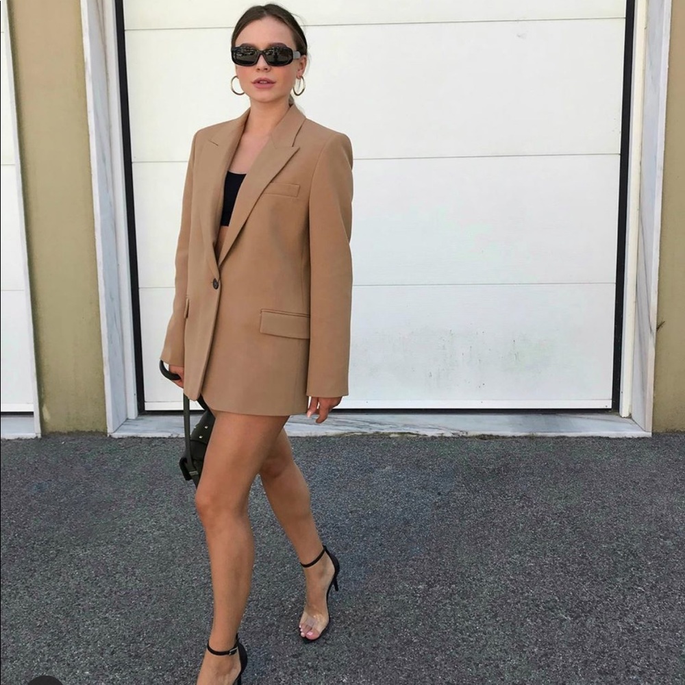 Zara blazer bloggers favorite rare🌺 NWOT